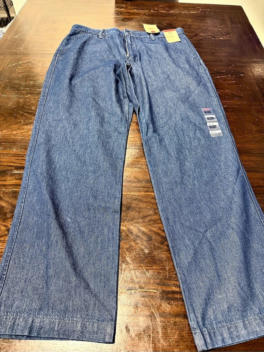 Levi's XX Chino Relaxed Straight Lightweight Denim Blue Waist 36